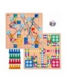 2 in 1 Board Games Set. Complete with Ludo Board Game Plus Snakes and Ladders Set $43.55 Board Games