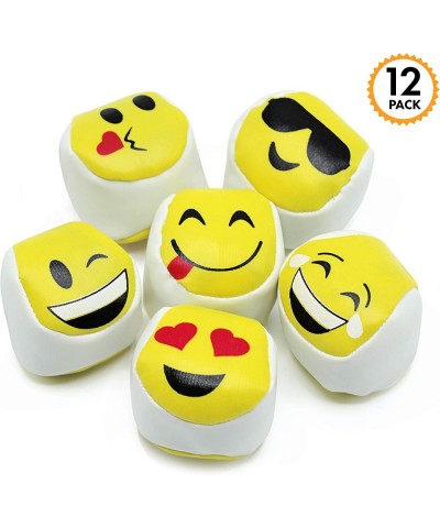 Emoji Hacky Sacks Hacky Sack Balls for Kids Funny Emoji Kickballs Party Favors Assorted Emoticon Design Hacky Sack Balls for ...