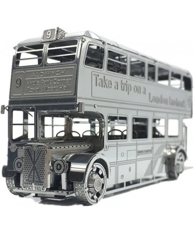 2018 3D Metal Nano Puzzle London Bus Assemble Model Kits I22207 DIY 3D Laser Cut Jigsaw Toys $31.39 3-D Puzzles