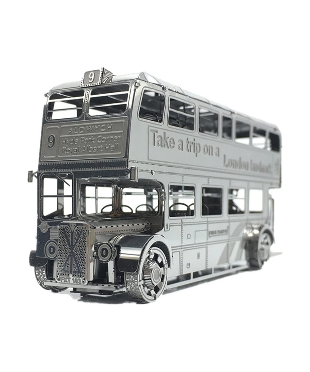 2018 3D Metal Nano Puzzle London Bus Assemble Model Kits I22207 DIY 3D Laser Cut Jigsaw Toys $31.39 3-D Puzzles