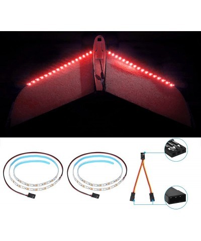 RC Light Waterproof RC Led Lights for AR Wing Drone Model Car Truck RC Fixed Wing Airplane Flying Wing Plane Boat Red $16.47 ...