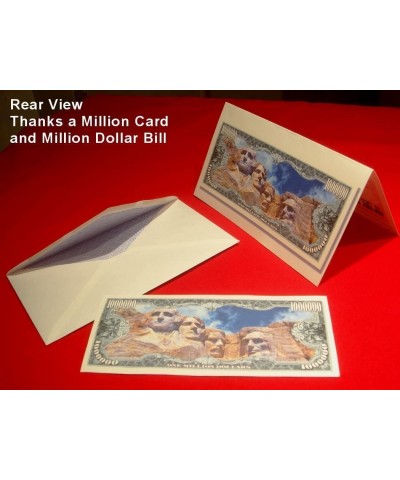 100 Shriners Million Dollar Bill with Bonus “Thanks a Million” Gift Card Set $44.14 Money & Banking Play Toys