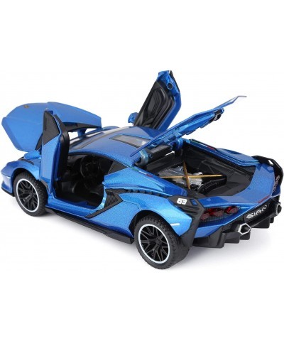 Toy Cars Lambo Sian FKP3 Metal Model Car with Light and Sound Pull Back Toy Car for Boys Age 3 + Year Old (Blue) $29.88 Play ...