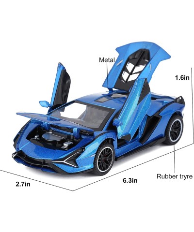 Toy Cars Lambo Sian FKP3 Metal Model Car with Light and Sound Pull Back Toy Car for Boys Age 3 + Year Old (Blue) $29.88 Play ...