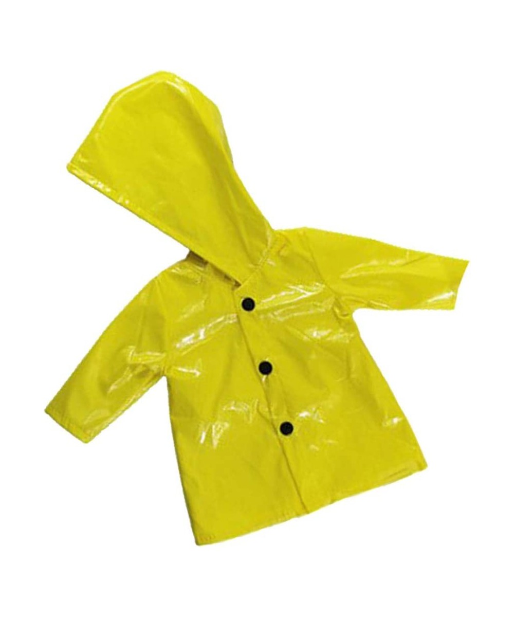 Cute Rainwear for Doll 18 inch Dolls 43cm Clothing Accessory (Yellow) $17.34 Doll Accessories