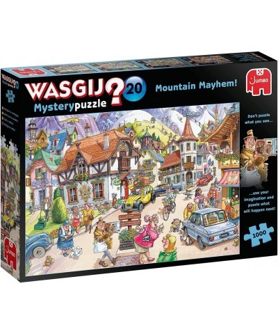 Jumbo Wasgij Mystery 20 - Mountain Mayhem! Jigsaw Puzzles for Adults 1 000 Piece $50.64 Jigsaw Puzzles