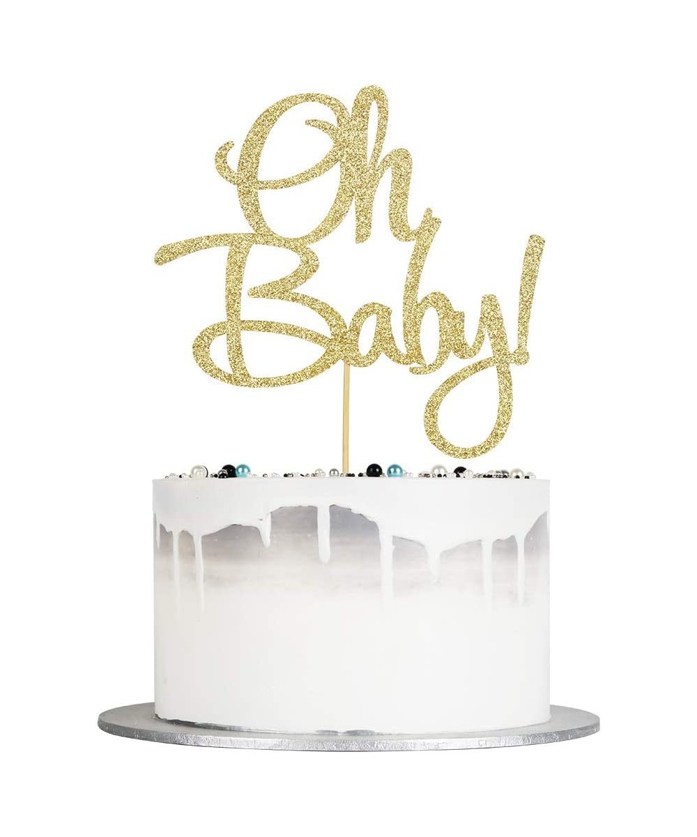 Oh Baby Cake Topper - Baby Shower For boys and girls $14.64 Kids' Party Decorations