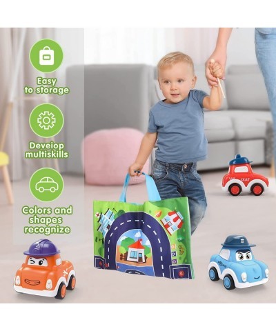 Toddler Pull Back Car Toys for 3 4 5 Years Old Boy Girl 6 Pieces Friction Powered Vehicles Push and Go Mini Car Set with Play...