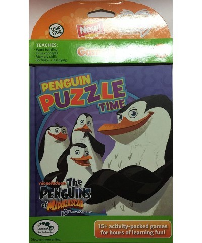 Tag Game Book: Penguins of Madagascar Puzzle Time $16.55 Electronic Learning & Education Toys