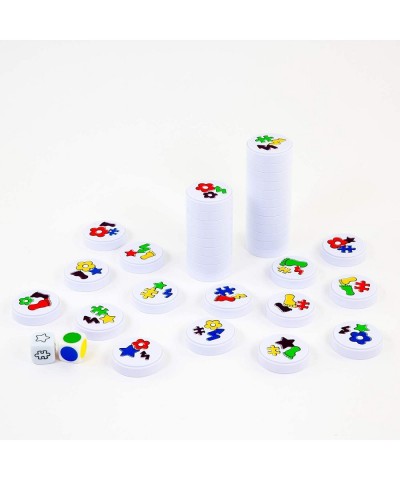 Games AMI18002 CLACK! Kids Magnetic Stacking Game with 36 Magnets Multicolor $24.66 Stacking Games