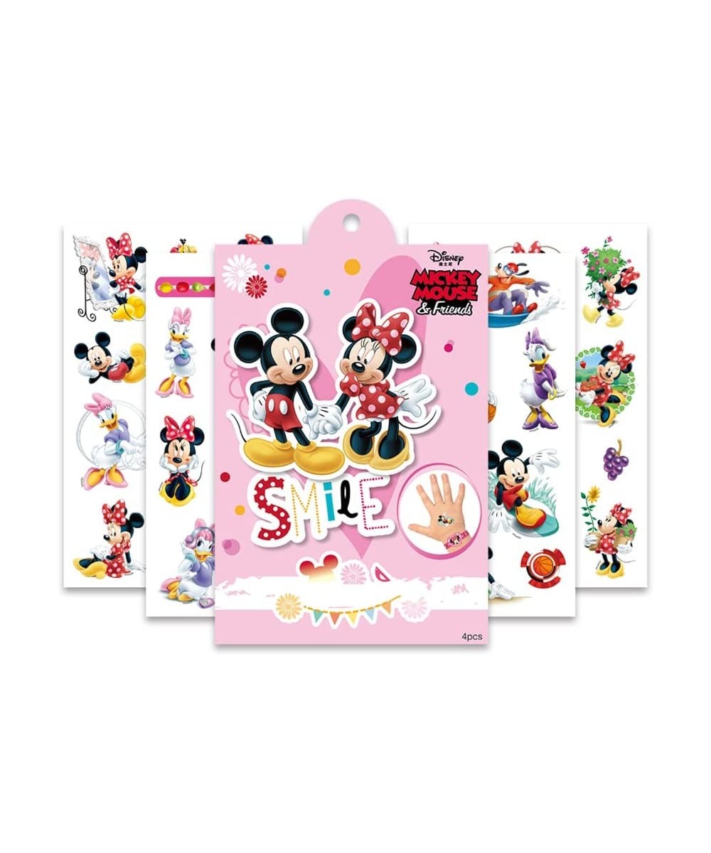 Mickey Minnie Stickers- Tattoos Stickers Pad - 60 Scenes-Amazing Ultimate Mickey Minnie - Age 3-8 Perfect for Gifts Party Fav...