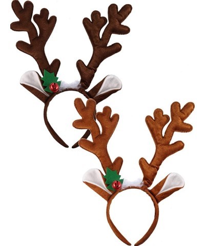 2 Pieces Antler Headband Reindeer Headband Christmas Easter Headwear with Ears (Dark Brown Light Brown Style A) $28.91 Kids' ...