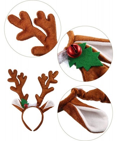 2 Pieces Antler Headband Reindeer Headband Christmas Easter Headwear with Ears (Dark Brown Light Brown Style A) $28.91 Kids' ...