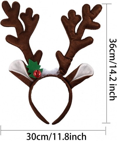 2 Pieces Antler Headband Reindeer Headband Christmas Easter Headwear with Ears (Dark Brown Light Brown Style A) $28.91 Kids' ...