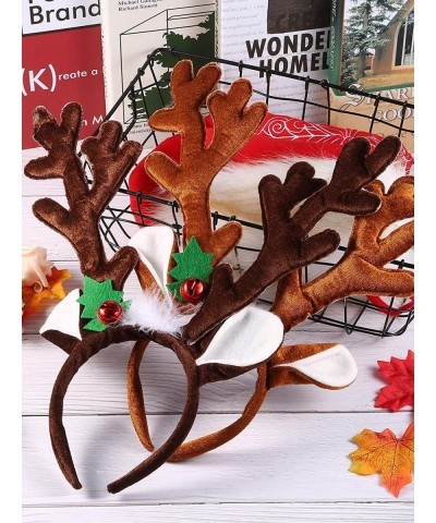 2 Pieces Antler Headband Reindeer Headband Christmas Easter Headwear with Ears (Dark Brown Light Brown Style A) $28.91 Kids' ...