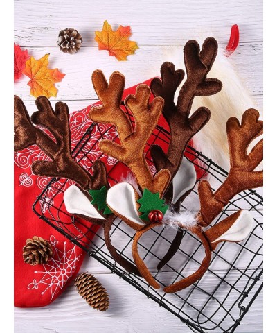 2 Pieces Antler Headband Reindeer Headband Christmas Easter Headwear with Ears (Dark Brown Light Brown Style A) $28.91 Kids' ...