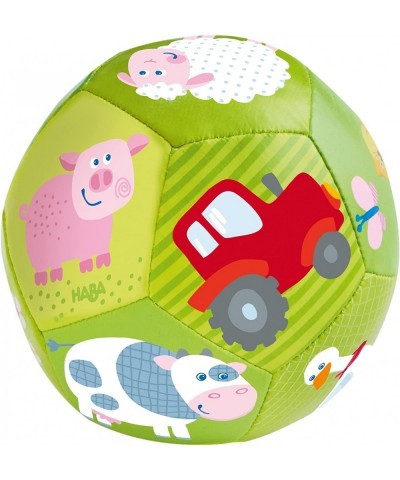 Baby Ball on The Farm 4.5" for Babies 6 Months and Up $15.53 Balls for Babies & Toddlers