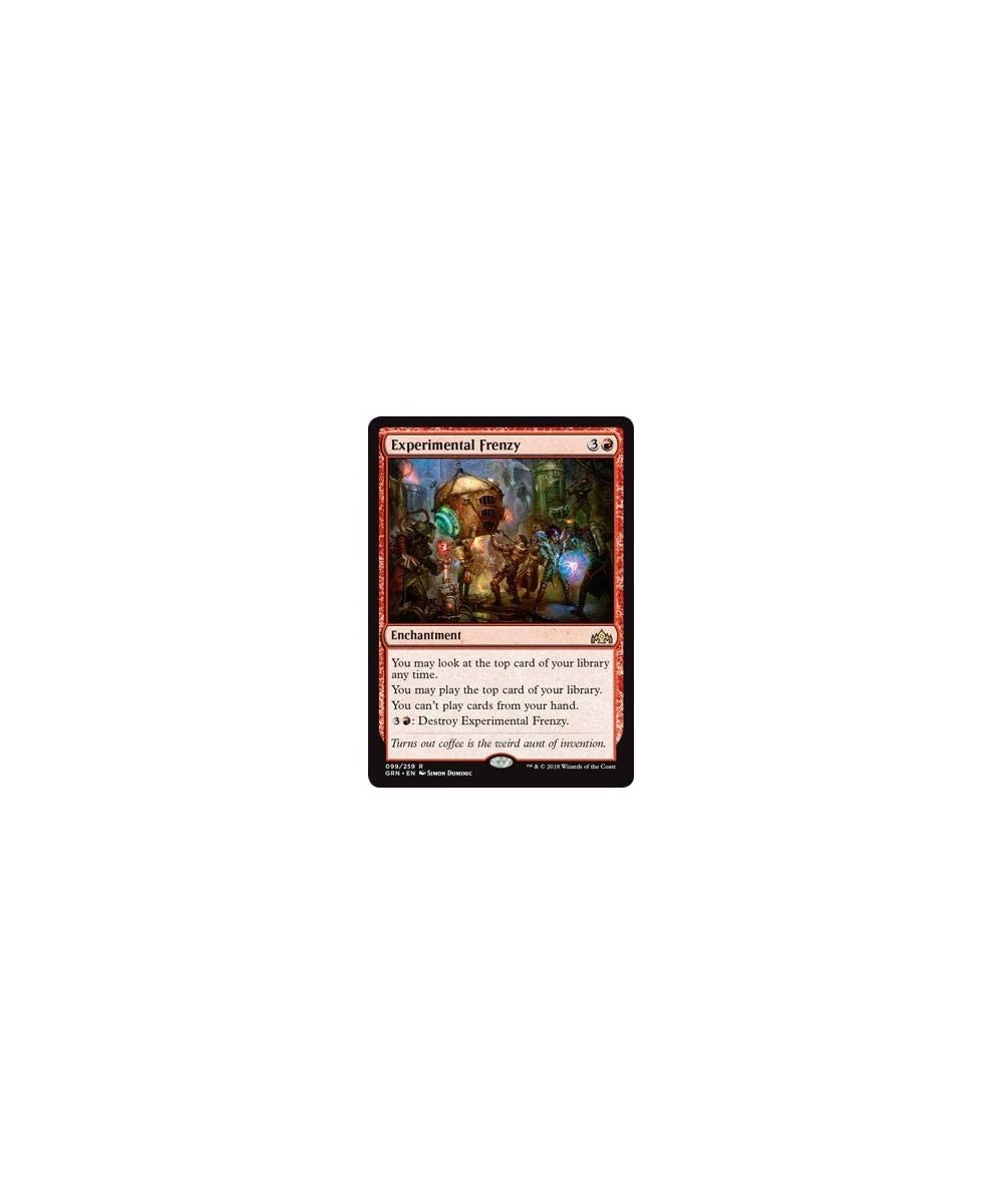 Magic: The Gathering - Experimental Frenzy - Guilds of Ravnica - Rare $10.40 Magic Kits & Accessories