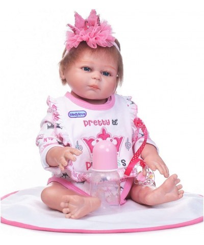 Reborn Baby Doll Princess Romper Clothes Set for 20-22 Inch Reborn Newborn Girl Dolls Bodysuit Reborn Dolls Matching Clothing...