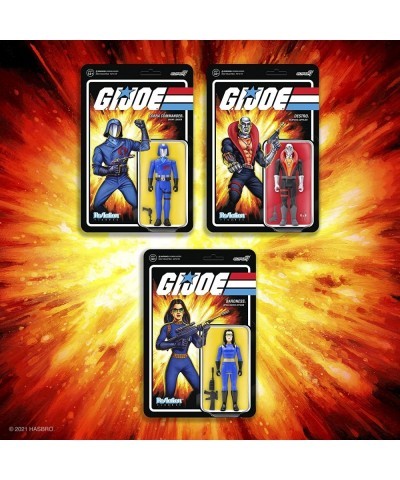 G.I. Joe Baroness Wave 1A Reaction Figure Multicolor $18.10 Action Figures