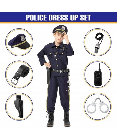 Police Costume for Boys Halloween Police Officer Costume for Kids $39.54 Kids' Costumes