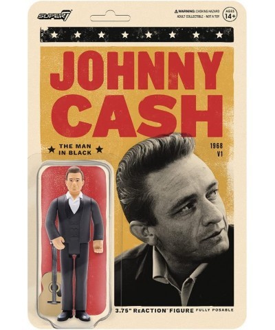 Johnny Cash Reaction Figure Multicolor $33.76 Action Figures