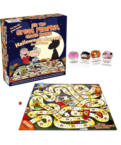 Peanuts Great Pumpkin Board Game - Peanuts Themed Board Game - Fun Family Holiday Gift for Kids & Adults - Officially License...