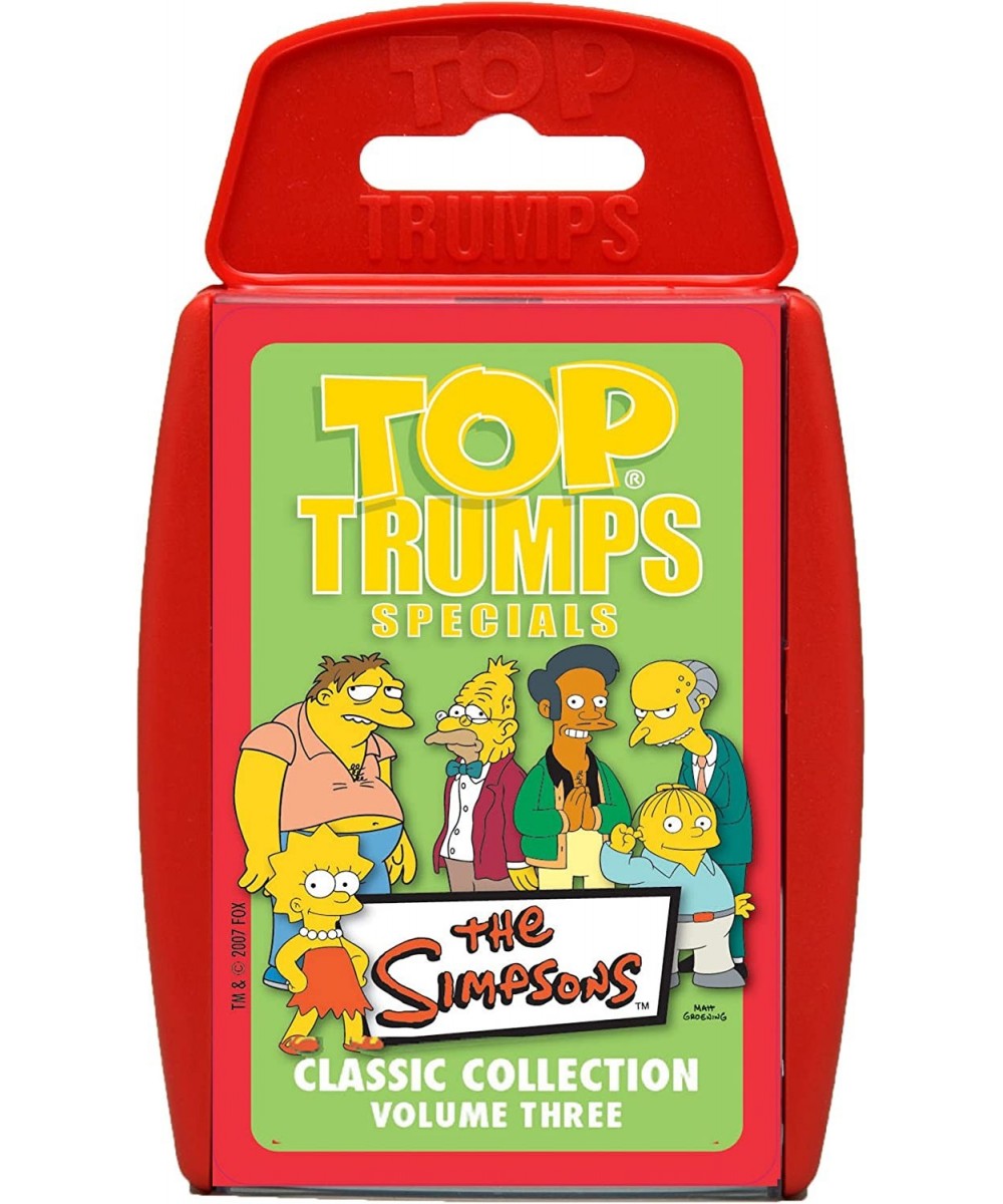 Winning Moves Top Trumps Simpsons Vol. 3 $25.29 Card Games