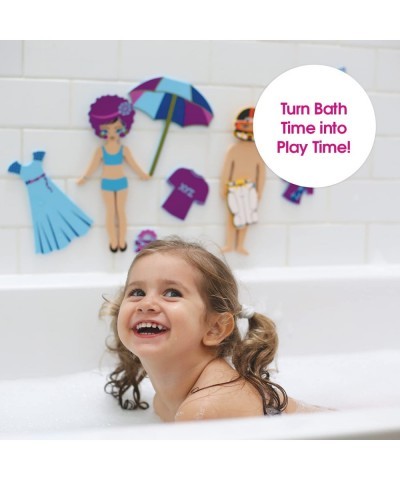 Magic Creations Foam Sticker Imaginative Bath Tub Activity Play Set Fashion Theme $29.57 Bathtub Toys