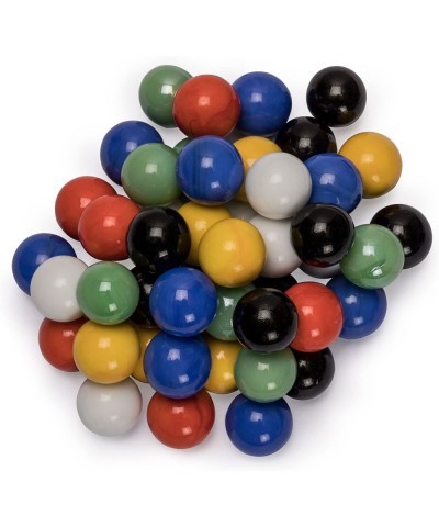 60 Pieces Chinese Checkers Glass Marbles Set with Solid Colors - 16 Millimeters $28.25 Board Games