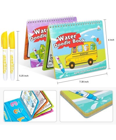 Educational Learning Toy for Toddlers 1-3 Water Doodle Book Toys for 1 2 3 Year Old Magic Coloring Books for Kids Age 2 3 4 1...