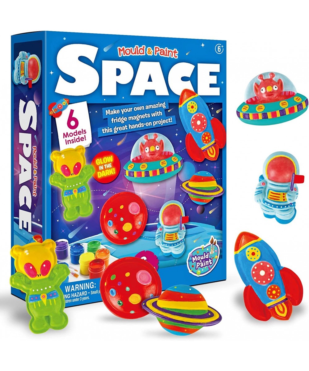 Space DIY Hand Painting Kit for Kids – Kids Arts and Crafts Set Fun Educational Plaster Mould Painting Toys Set Creative Acti...