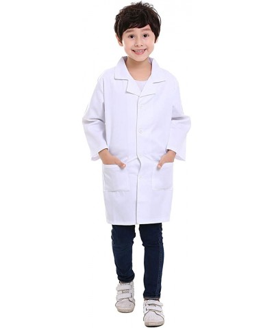 Lab Coat for Kid Children Scientist Role Play Halloween Costume $17.41 Kids' Costumes