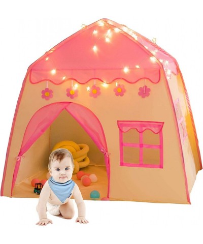 Princess Tent for Girls Girls Play Tent with Star Lights Kids Tents and Playhouses Kids Playhouse Girls Toys Indoor and Outdo...