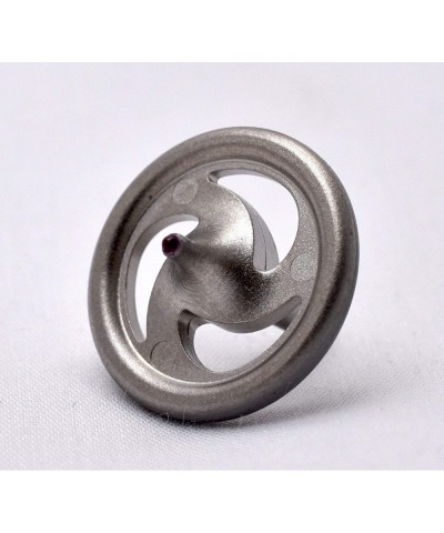 Turbo Tops Stainless Steel Spin Tops 2 Pack (Silver) $14.39 Novelty Spinning Tops