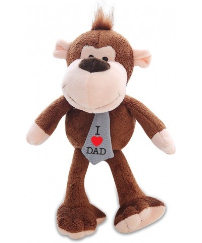 Adorably Plush Stuffed Animal Toy – Wearing Tie with Message On I Love DAD Plush Animal Figure Toys for Kids and Superb Gift ...