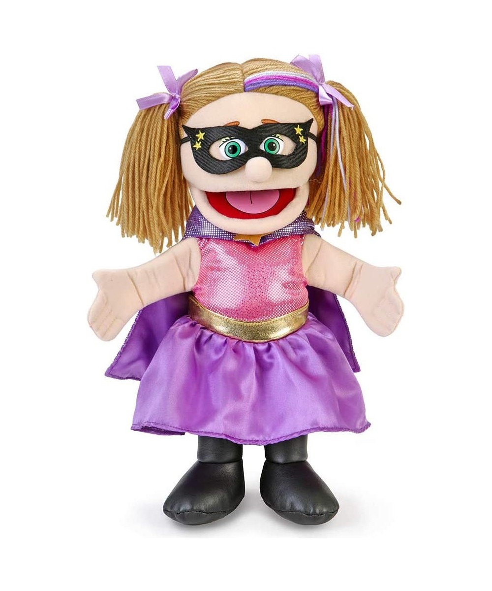 14" Superhero Peach Girl Hand Puppet $60.53 Hand Puppets