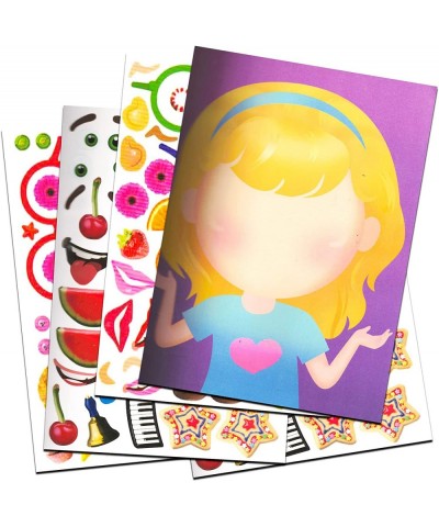 Make a Face Sticker Books for Boys Kids Toddlers -- Set of 3 Jumbo Books with Over 90 Faces and 750 Stickers (Sticker Face Ac...