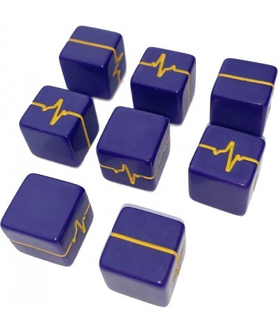 Human Pulse Fate / Fudge Dice - Set of 8 - Purple $23.72 Game Accessories