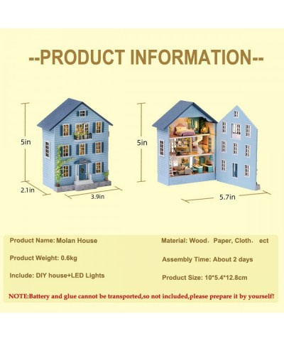 DIY Miniature Dollhouse Kit DIY Wooden Dollhouse Handmade Miniature Kit (D031) $49.29 Dollhouses