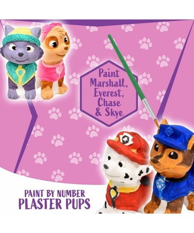 Paint Your Own Paw Patrol Figurines Paintable Art Craft Set for Kids Includes Decorating Paw Figures Marshall Everest Skye an...