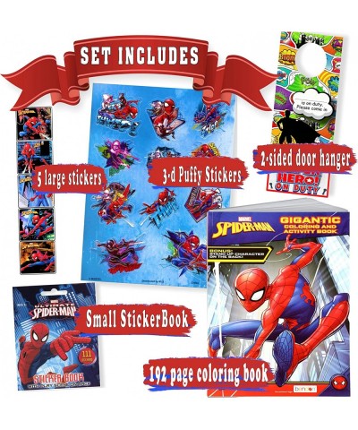 Spiderman Favorite Characters Coloring Books for Kids with Spiderman Stickers Bundle (Spiderman) $20.38 Kids' Drawing & Writi...