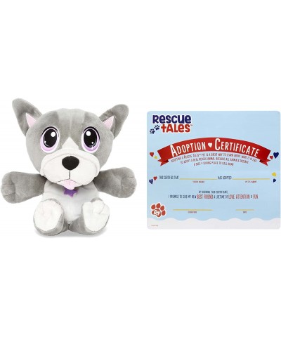 Rescue Tales Cuddly Pup Frenchie Soft Plush Pet Toy Multicolor $18.16 Plush Figure Toys