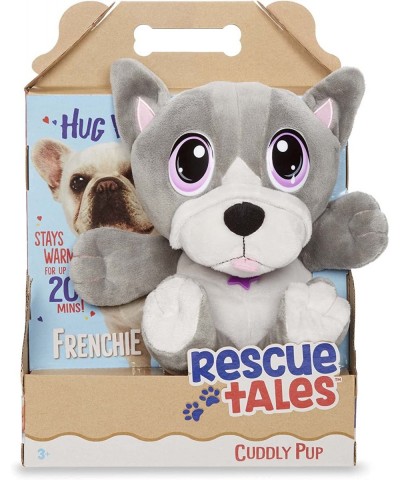 Rescue Tales Cuddly Pup Frenchie Soft Plush Pet Toy Multicolor $18.16 Plush Figure Toys