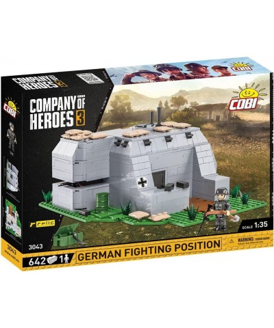 Company of Heroes 3 German Fighting Position $85.72 Toy Building Sets