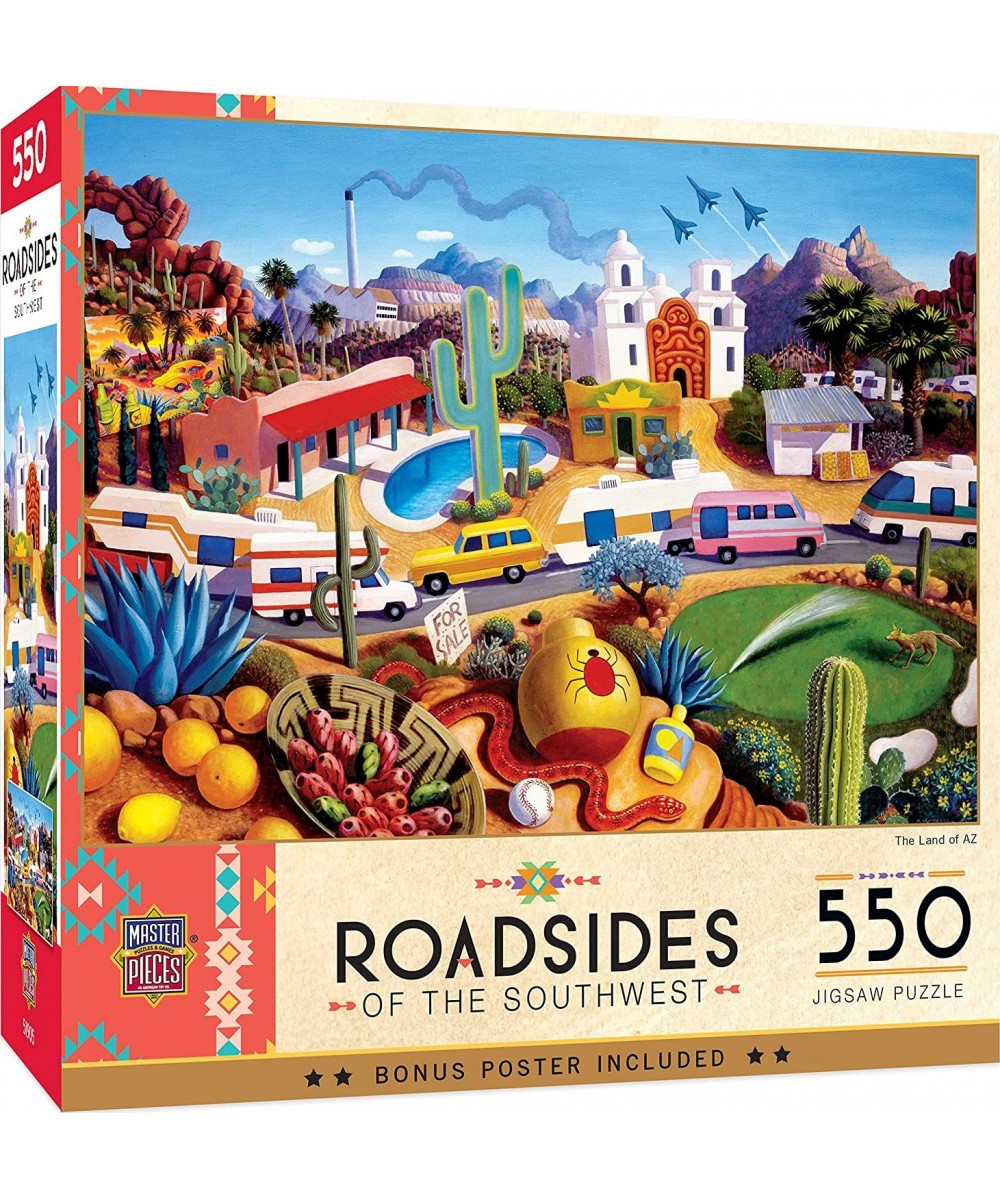 550 Piece Jigsaw Puzzle for Adults Family Or Kids - The Land of AZ - 18"x24 $22.37 Jigsaw Puzzles