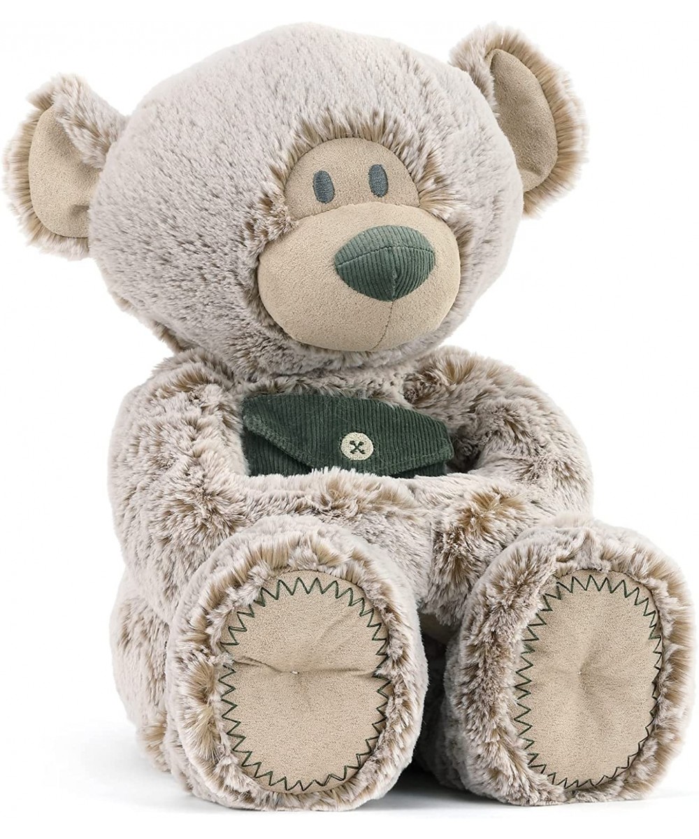 Pocket Prayer Teddy Bear Soft Grey 16 inch Plush Fabric Stuffed Animal Toy $60.14 Stuffed Animals & Teddy Bears