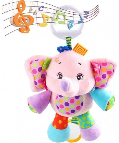 Baby Musical Stroller Toys Cute Animal Rattle Plush Crib Doll for Infant Toddler Kids (Pink Elephant) $29.21 Baby Car Toys & ...