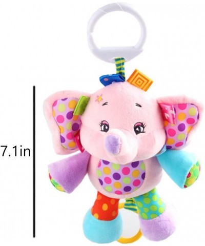 Baby Musical Stroller Toys Cute Animal Rattle Plush Crib Doll for Infant Toddler Kids (Pink Elephant) $29.21 Baby Car Toys & ...