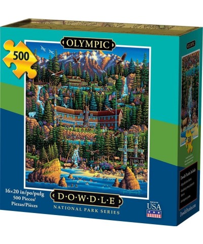 Dowdle Jigsaw Puzzle - Olympic National Park - 500 Piece $42.36 Jigsaw Puzzles